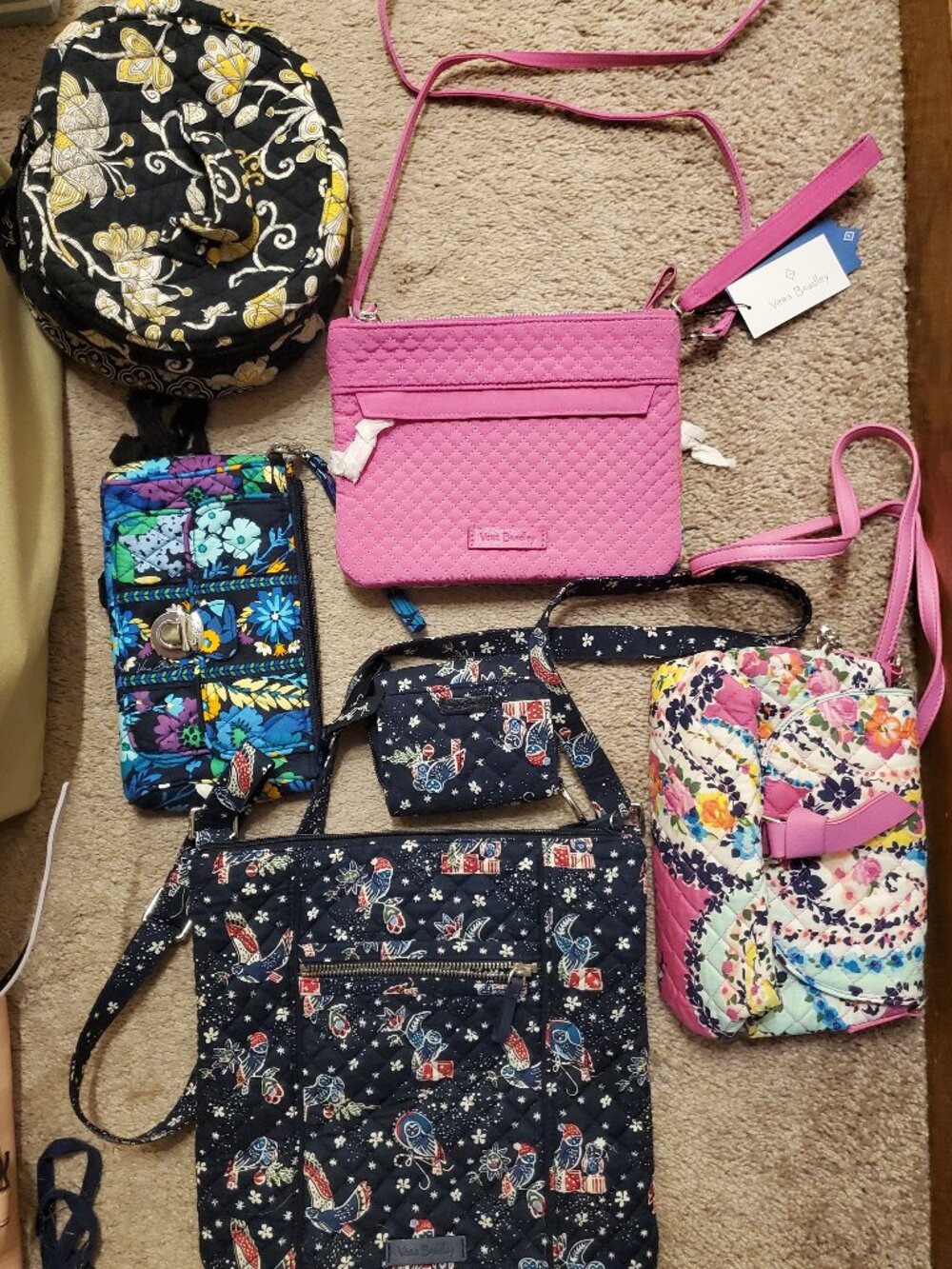 Very Bradley lot - 6 pieces